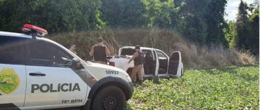 Caminhonete roubada do vice-prefeito de Apiúna no bairro Itacolomi em Balneário Piçarras é encontrada no Paraná com 500 quilos de maconha