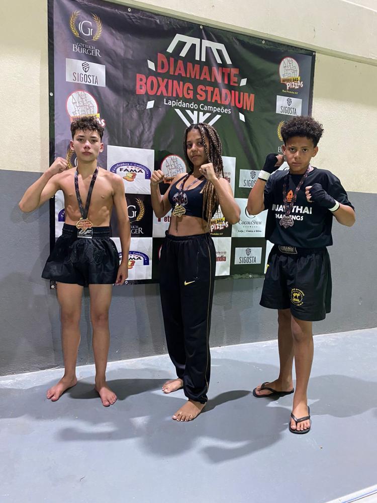 Balneário Piçarras conquista medalhas na Copa Diamante de Muay Thai