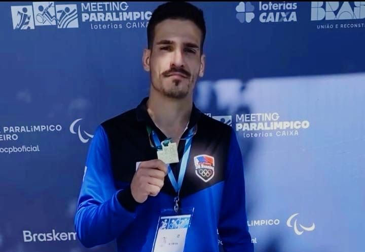 Paratleta de Balneário Piçarras conquista ouro no Meeting Paralímpico em Porto Alegre