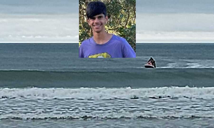 Corpo de adolescente que se afogou na praia de Itapema é encontrado