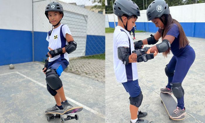 Itajaí – Rola amanhã o 1º Desafio de Skate Street na quadra do Cedin Ângela Dalçóquio de Souza