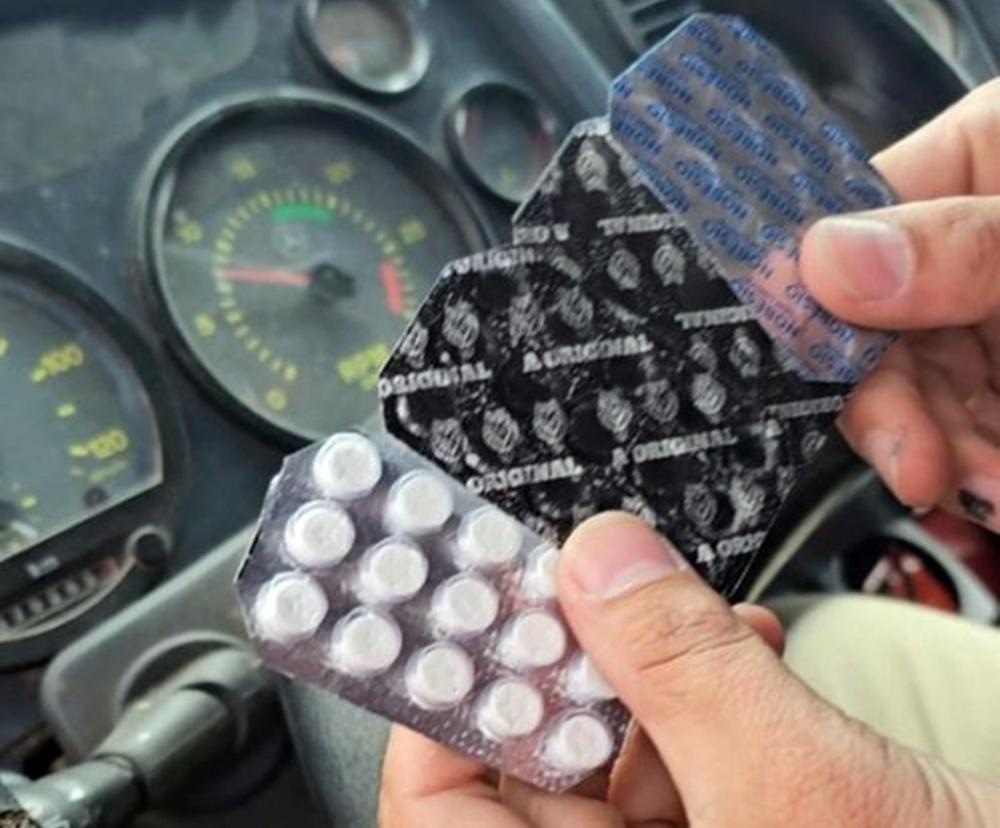 Operação mostra jornada exaustiva e uso de drogas por caminhoneiros