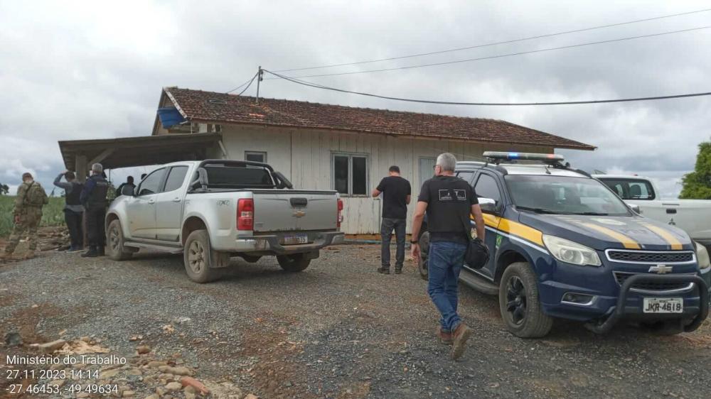 Trabalhadores em “situação degradante” são resgatados de plantação de cebola em Ituporanga