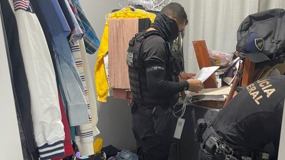 PF mira apartamento de Alexandre Pires em Itapema durante operação contra garimpo ilegal