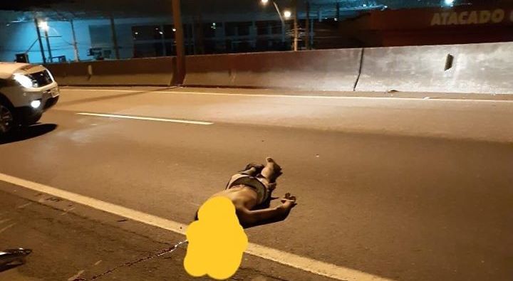 Balneário Camboriú: Jovem de 19 anos morre atropelado no quilômetro 133 da BR-101
