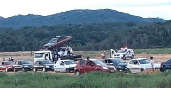 Polícia Militar teve que intervir contra eventos e aglomerações em várias regiões de SC