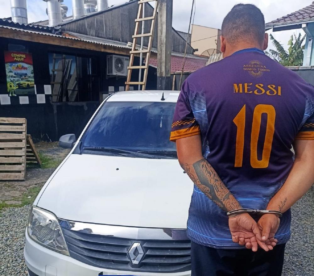 Assaltante das Lojas Berlanda de Balneário Piçarras é preso em São Francisco do Sul