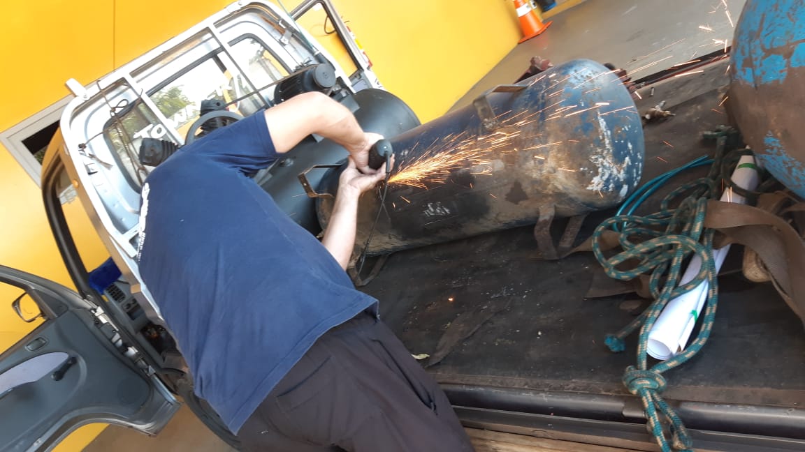 Joinville: PRF apreende 114 quilos de maconha dentro de dois compressores de ar na BR 101 que seriam entregues em Barra Velha