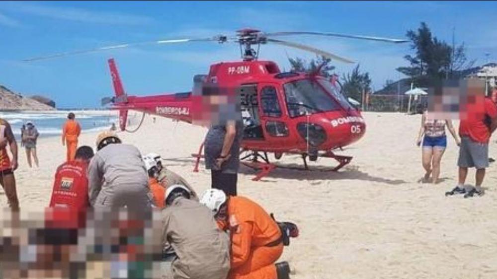 Domingo com duas mortes por afogamento Banhistas em Barra Velha e Itapoá