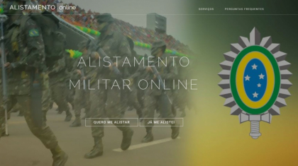 Araquari: Alistamento militar pode ser feito on-line até 30 de junho