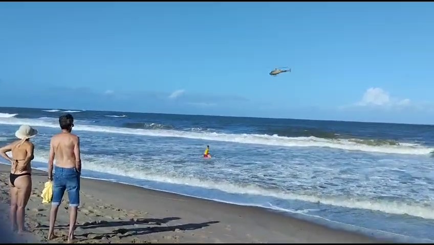 Encontrado corpo do banhista vítima de afogamento na praia do Cerro em Barra Velha 