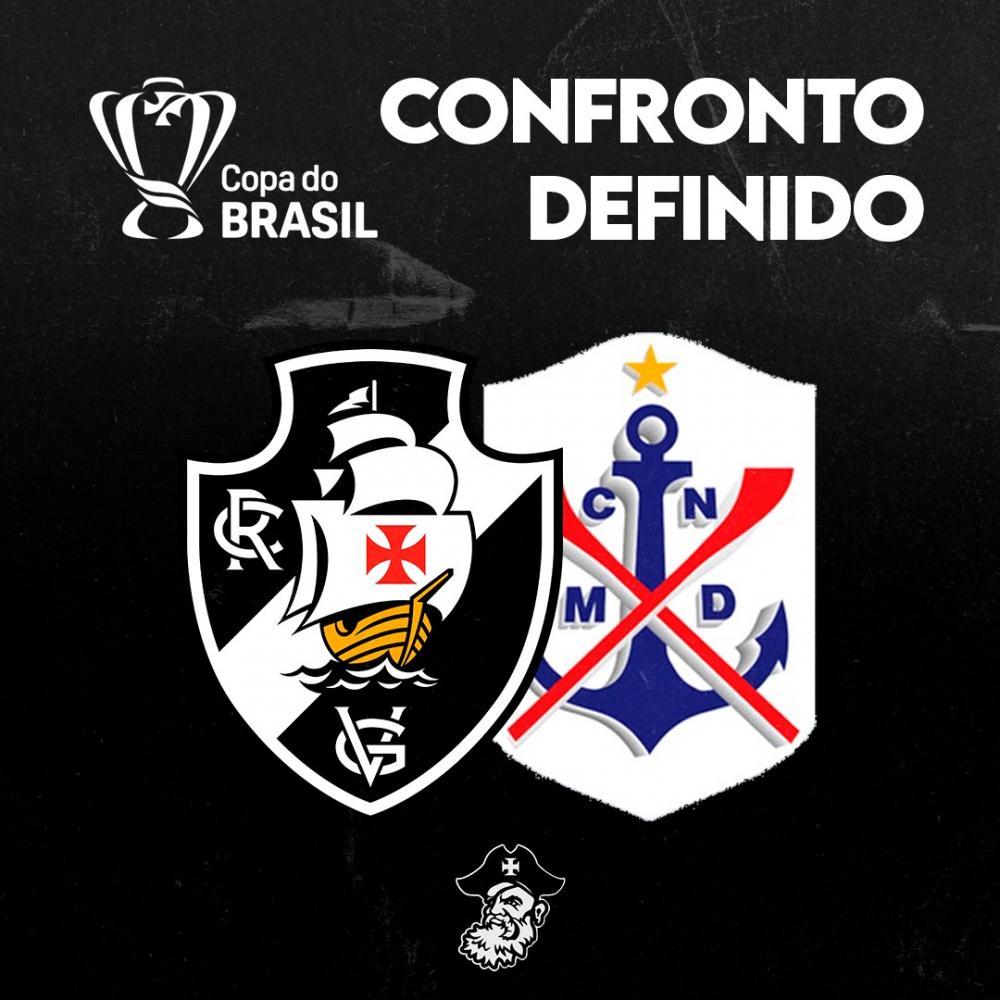 No sorteio - Marcílio Dias enfrenta o Vasco na Copa do Brasil