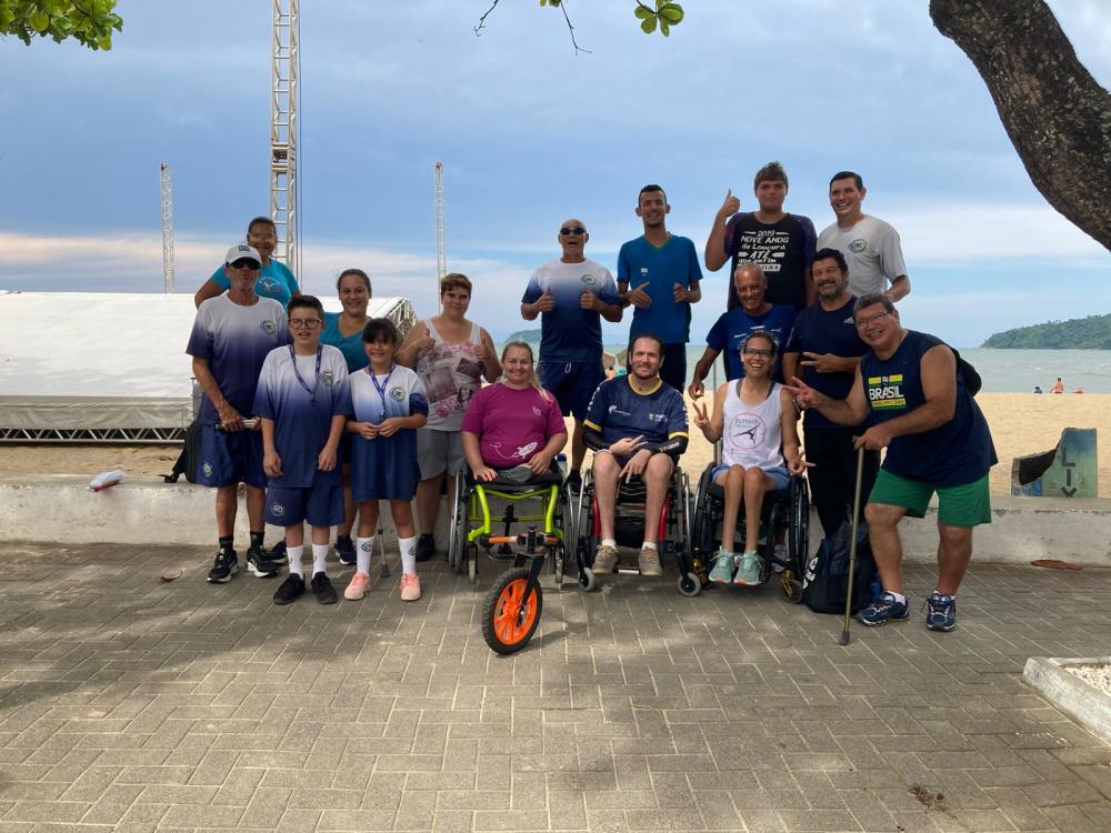 Super Desafio de Paradesposto rolou na praia Central de Balneário Piçarras 
