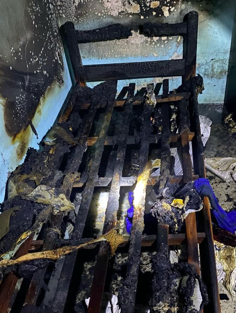 Balneário Piçarras - Brigou com a mulher e botou fogo na casa 
