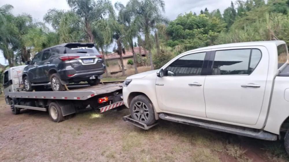 PM estoura “abrigo” de veículos furtados no bairro Lagoa em Balneário Piçarras