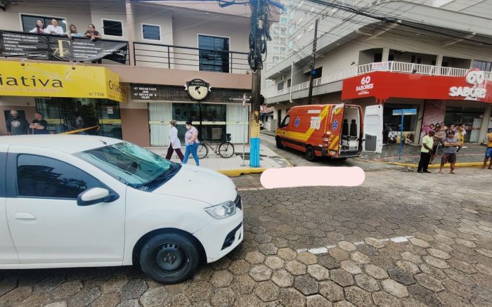 Idoso morre atropelado sobre a faixa pedestre no bairro Gravatá em Navegantes