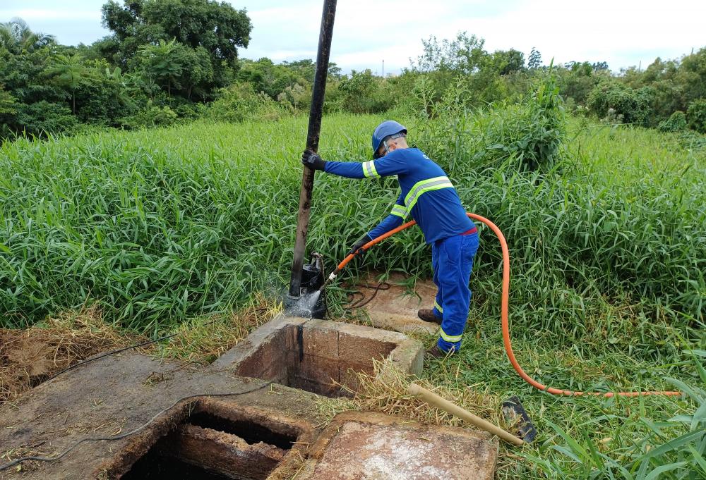 Águas de Penha inicia obras no sistema de coleta e tratamento de esgoto do loteamento Santa Regina