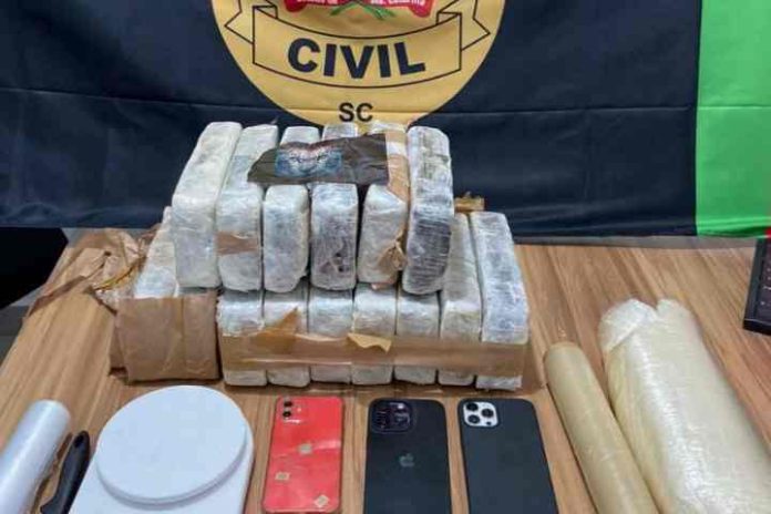 Trio é preso em Balneário Piçarras com R$ 240 mil em crack