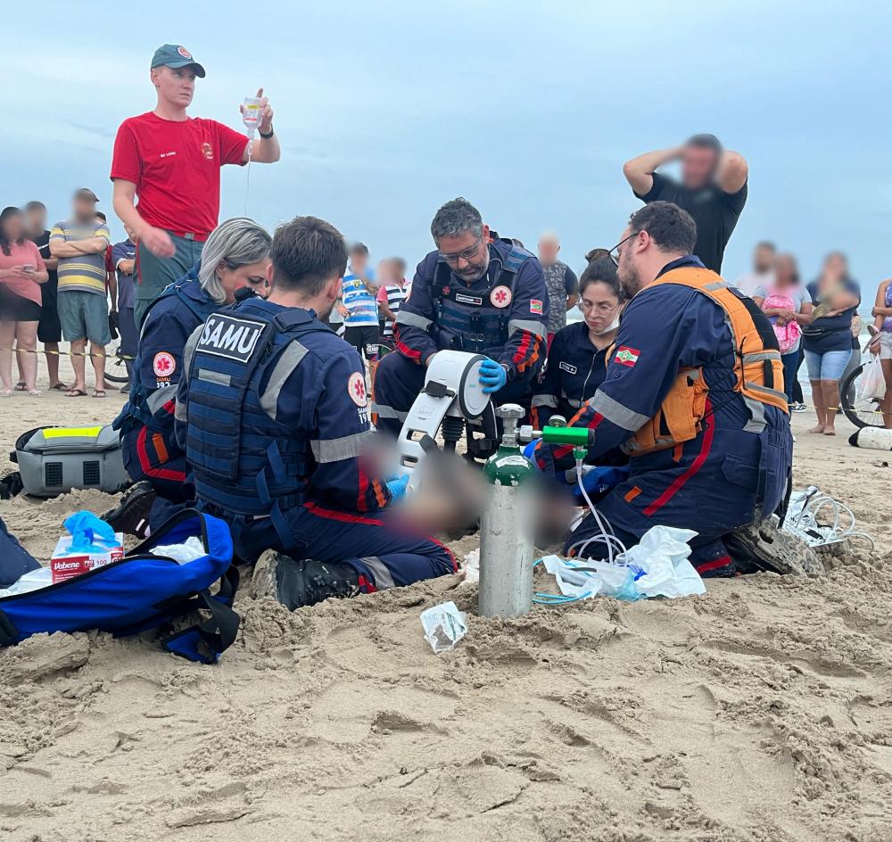 Adolescente de 14 anos morre por afogamento na Praia de Navegantes