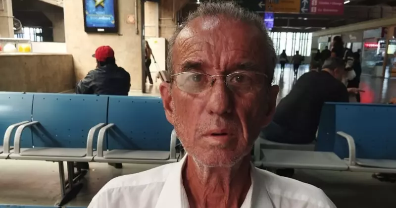 Idoso de Penha é resgatado pela família na rodoviária de São Paulo