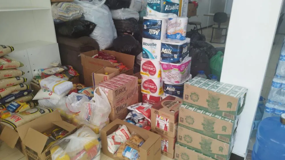 Ponto de coleta para arrecadação de donativos para o Rio Grande do Sul segue aberto até amanhã