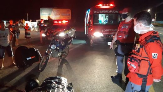 Araquari: Adolescente de 17 anos morre em acidente de moto na BR-280