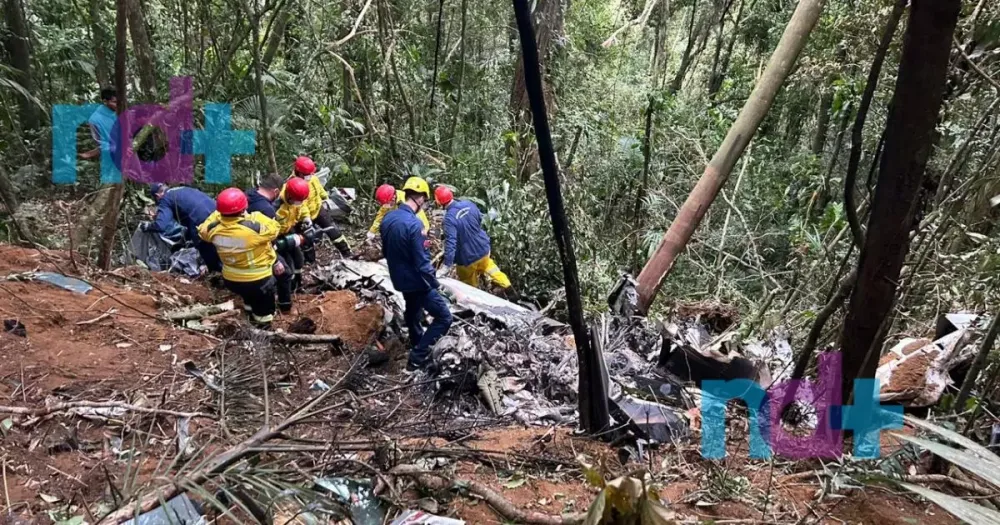 Avião de pequeno porte cai e deixa dois mortos entre Garuva e Itapoá