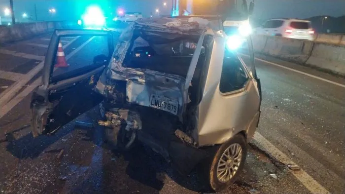 Motorista que morreu atropelado na BR 101 saiu do carro depois de pane mecânica
