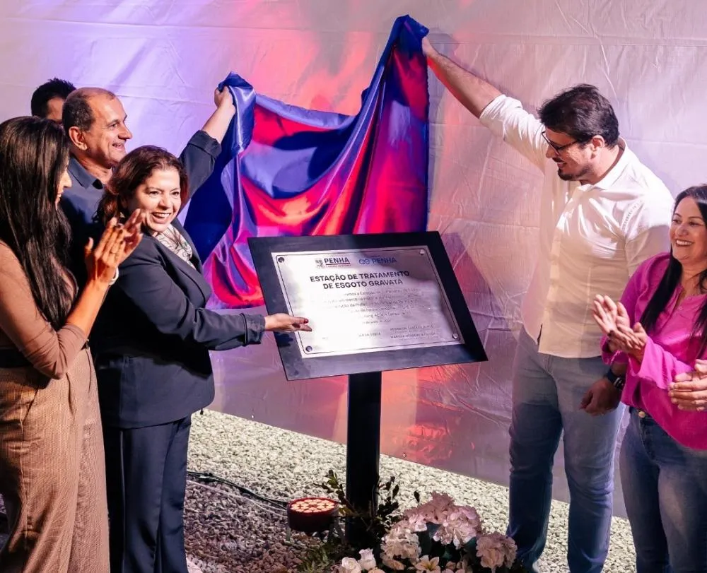 Penha ganha novo marco em saneamento com a inauguração da Estação de Tratamento de Esgoto do Gravatá