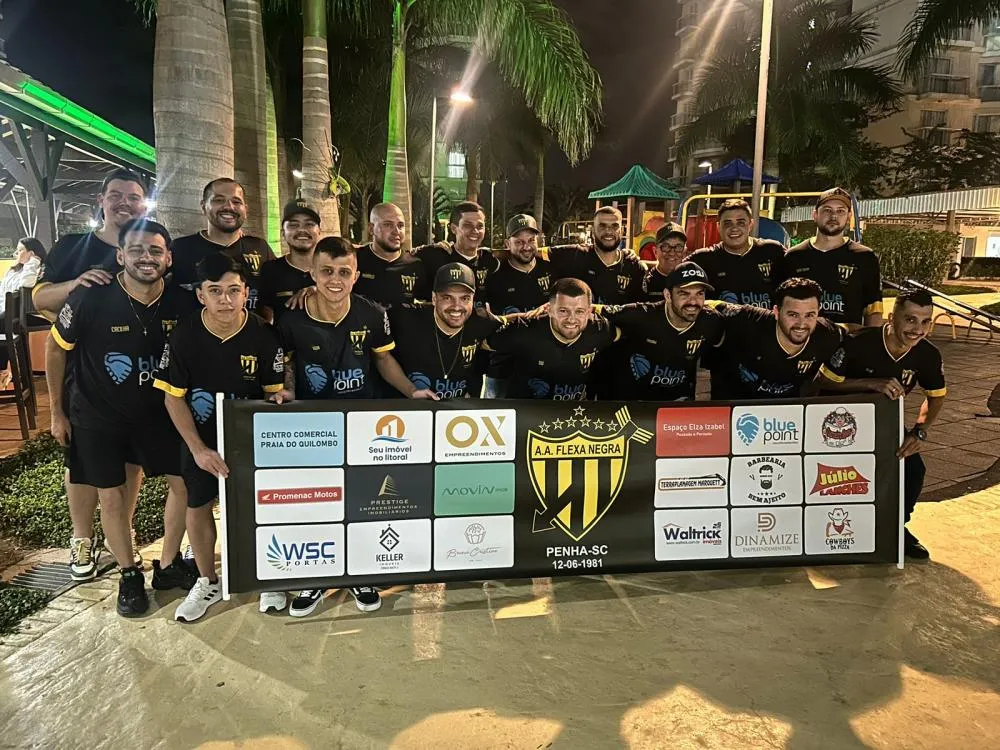 Flexa Negra e Mar Azul abrem hoje a disputa do título da Primeirora do Municipal de Futsal de Penha 