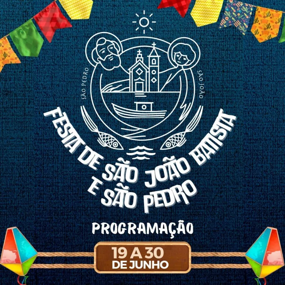 Penha - Festa bicentenária de São João Batista e São Pedro inicia com muitas atrações