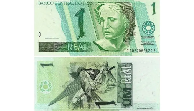 Nota de R$ 1 vai sair de linha 