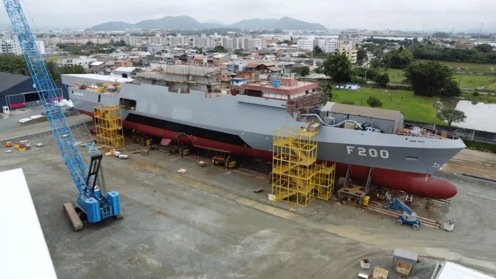 Presidente Lula estará em Itajaí para o lançamento da Fragata Tamandaré Estaleiro Brasil Sul