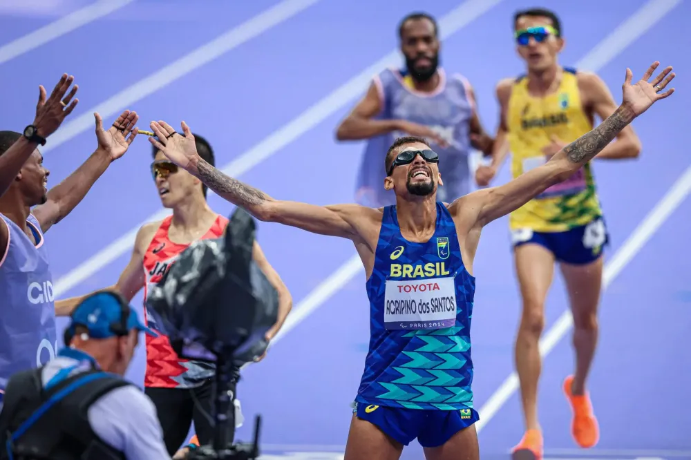 Brasil conquista mais três medalhas nas Paralimpíadas de Paris