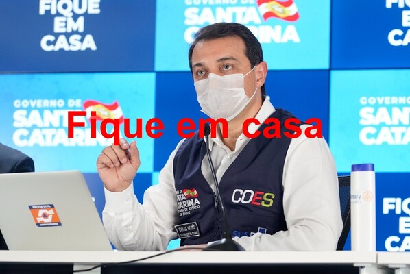 Governo de SC decreta novas medidas para promover o isolamento social em combate a Covid-19