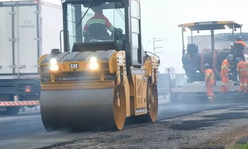 Obras na BR-470 vão complicar trânsito em Navegantes amanhã e terça