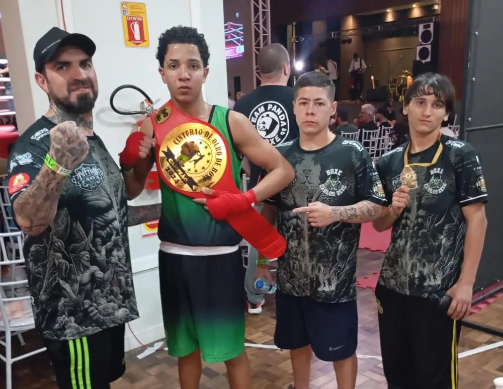 Atleta de Balneário Piçarras conquista Cinturão de Ouro em Rio Negrinho