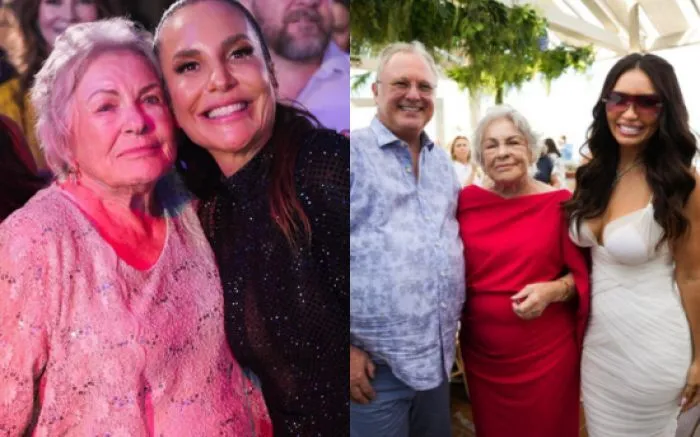 Ivete Sangalo faz show particular para a matriarca da família Weg