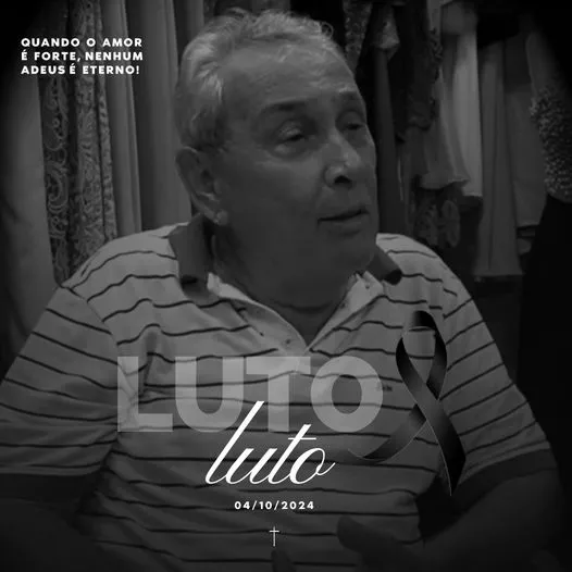 Velório do professor Roberto Duarte começa às 17h30 na Capela Mortuária do Cemitério Municipal de Balneário Piçarras 