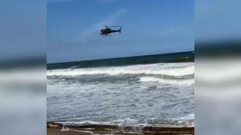 Jovem desaparece no mar da praia do Tabuleiro em Barra Velha