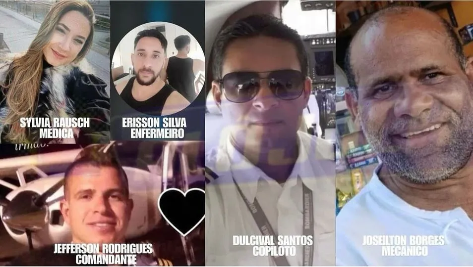 Identificadas todas as vítimas da queda de avião em Santa Branca no interior de São Paulo