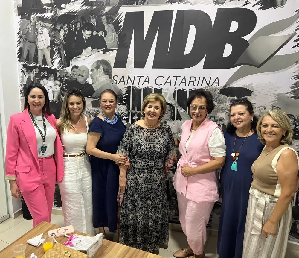 Encontro do MDB Mulher fortalece a participação das mulheres na política de Santa Catarina