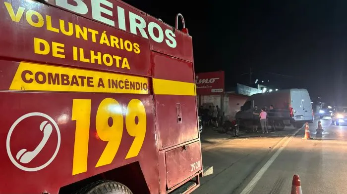 Mulher morre em acidente de moto na Jorge Lacerda em Ilhota