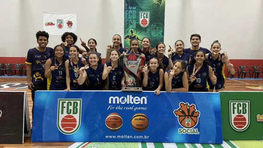 ADEPI Balneário Piçarras é campeã invicta do Catarinense Sub-13 Feminino 2024