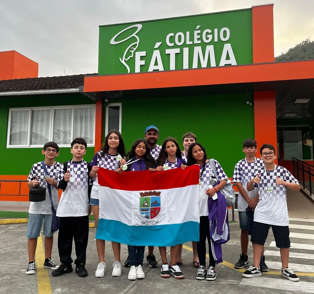 Equipe de Penha garante medalhas no 3º Circuito Pomerodense de Xadrez
