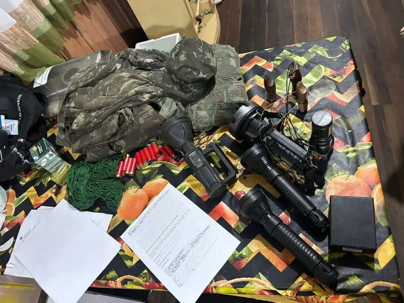PF investiga caça clandestina com uso de ‘olheiros’ em parque nacional da Serra do Itajaí