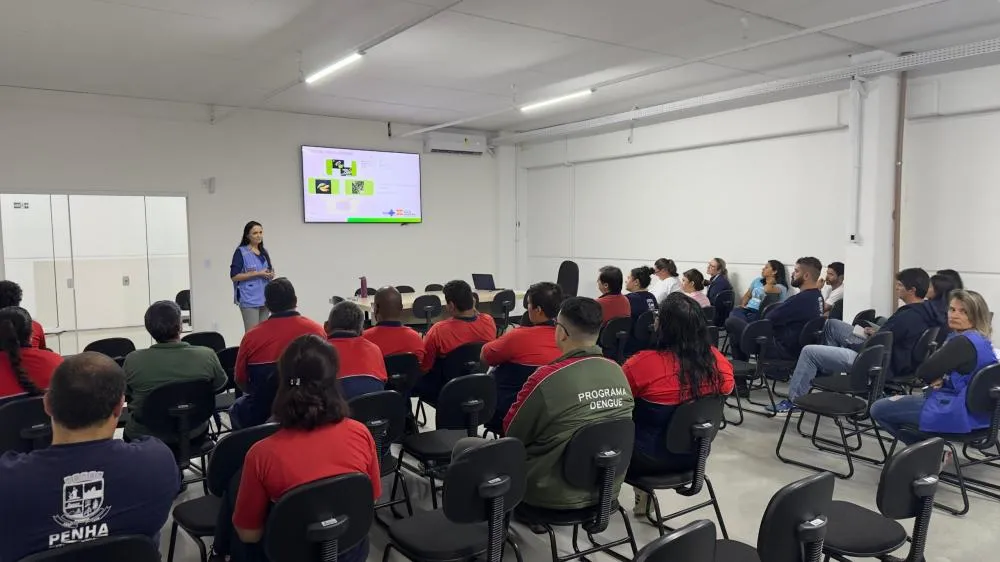 Penha - Profissionais de saúde participam de capacitação sobre febre de Oropouche