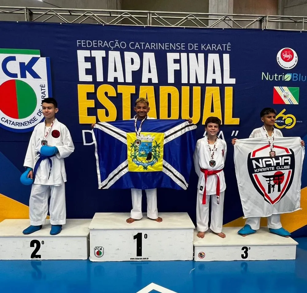 Atletas de Balneário Piçarras brilham no Campeonato Estadual de Karatê e se destacam no ranking