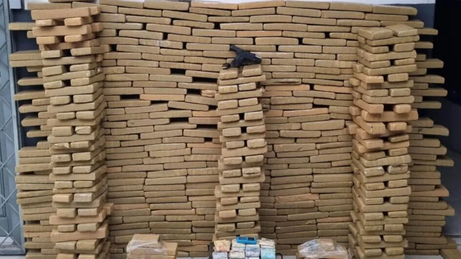 Traficante é preso com mais de 400 quilos de drogas em Itajaí