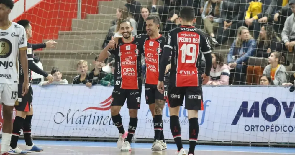 JEC Futsal vence o Criciúma e está na final do Estadual